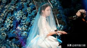 張予曦是要結婚了嗎？一身白色婚紗好美麗