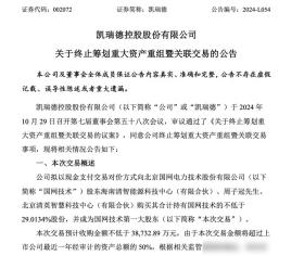 上萬股民懵了！股價(jià)一字跌停 這家公司突發(fā)公告：重大資產(chǎn)重組終止