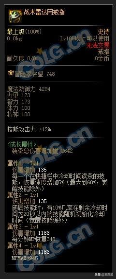 DNF110級裝備搭配指南，聚焦特定技能強化-圖19