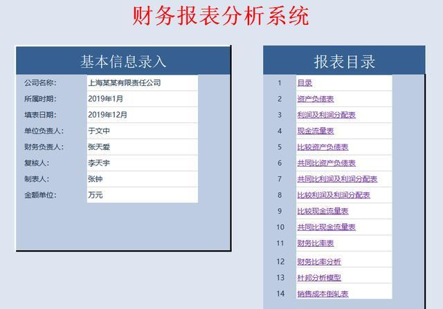 全套Excel財務(wù)報表分析模板大放送，利潤表、現(xiàn)金流量表一鍵收藏-圖1